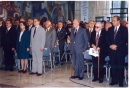 Ruth Cardoso, Fernando Henrique Cardoso, Antônio Carlos Magalhães, Franco Montoro e Athos Bulcão . <em>Foto: Arquivo</em>